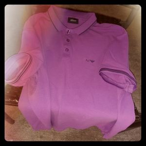 Mens Armani exchange polo shirt